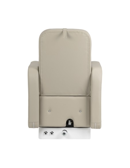 Poltrona da salone SPA per pedicure Sillon Elysia crema