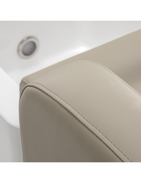 Poltrona da salone SPA per pedicure Sillon Elysia crema