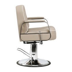 Poltrona da barbiere Gabbiano Rufo beige 2