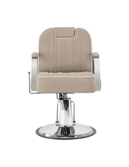 Poltrona da barbiere Gabbiano Rufo beige