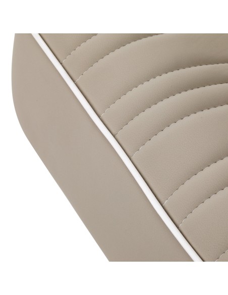 Poltrona da barbiere Gabbiano Rufo beige