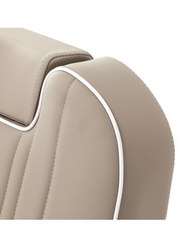 Poltrona da barbiere Gabbiano Rufo beige