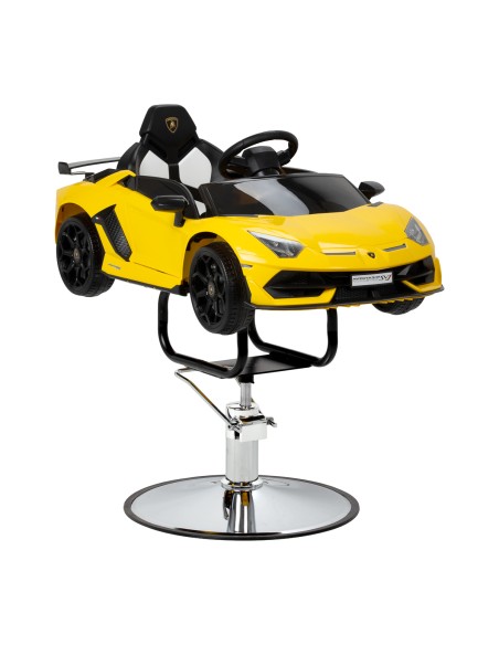 Poltrona da parrucchiere per bambini a forma di Lamborghini