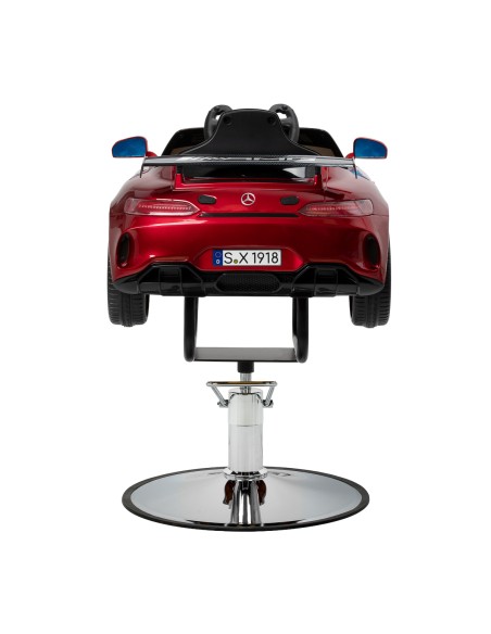 Poltrona da parrucchiere per bambini a forma di Mercedes