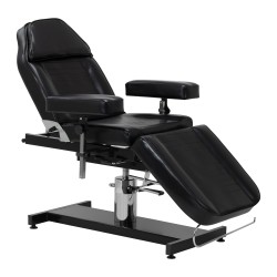 Poltrona per tatuaggi Pro Ink 210DH con base a dondolo nera