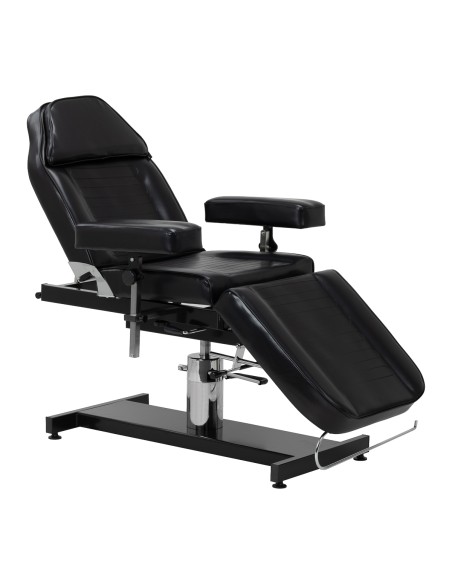 Poltrona per tatuaggi Pro Ink 210DH con base a dondolo nera