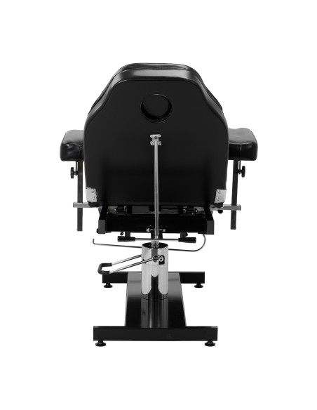 Poltrona per tatuaggi Pro Ink 210DH con base a dondolo nera