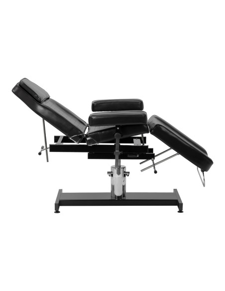 Poltrona per tatuaggi Pro Ink 210DH con base a dondolo nera