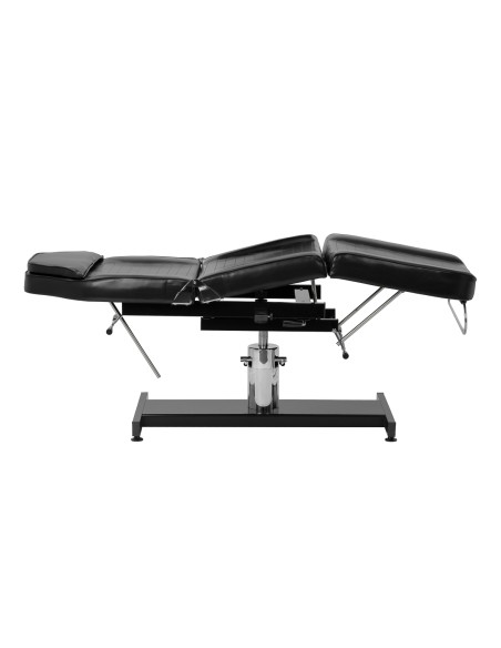 Poltrona per tatuaggi Pro Ink 210DH con base a dondolo nera