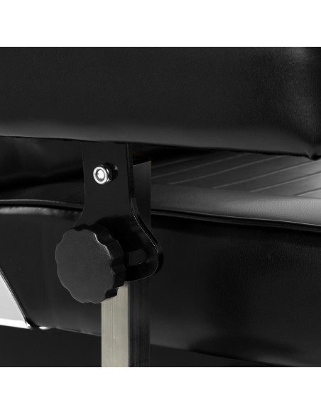 Poltrona per tatuaggi Pro Ink 210DH con base a dondolo nera