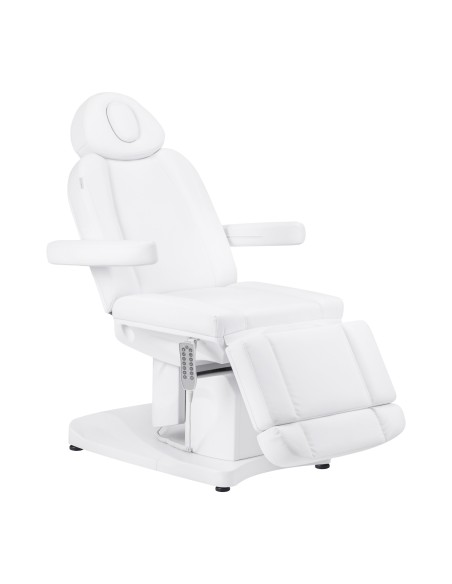 Poltrona da salone elettrica Azzurro 708A a 4 motori bianco brillante