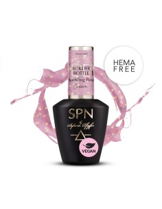 Gel Soak Off Builder Bottle Cream Sparkling Rose 10ml