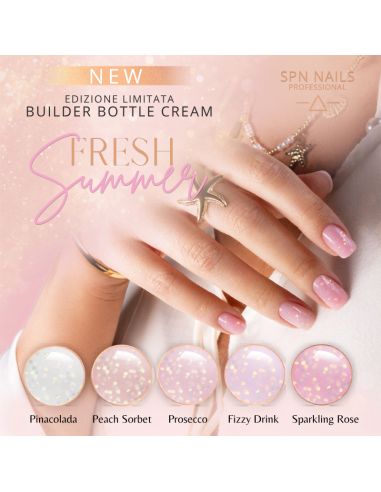 Gel Soak Off Builder Bottle Cream Prosecco 10ml