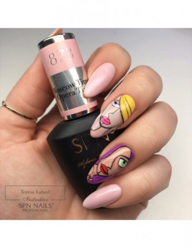 873 Smalto semipermanente UV LaQ Moscow Time, Opera Time 8ml