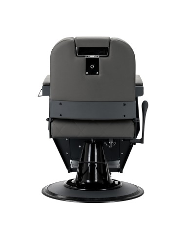 Gabbiano barber chair Bruno grafite con base...