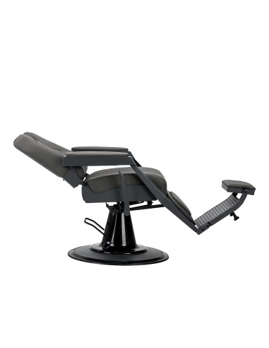 Gabbiano barber chair Bruno grafite con base...