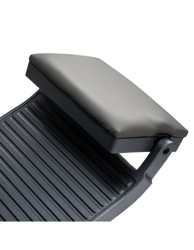 Gabbiano barber chair Bruno grafite con base...