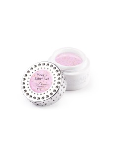 Gel costruttore con scaglie olografiche Pinky it Baby 15g