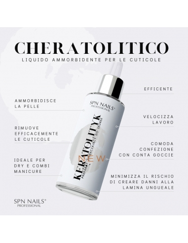 Cheratolitico per rimozione cuticole 30ml