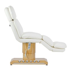 Poltrona da salone elettrica Sillon Cloud 3 motori crema 2