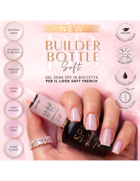 Gel Soak Off Builder Bottle Soft Madame Coco 10ml