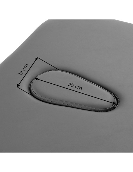 Letto riabilitativo idraulico per massaggi e fisioterapia Balance Solidum 5 grigio
