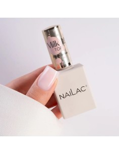 Top Coat Peach Sorbet Milk it! NaiLac 10ml 2