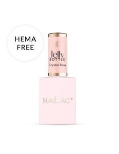 Gel Soak Off Jelly Bottle Crystal Rose NaiLac 10ml