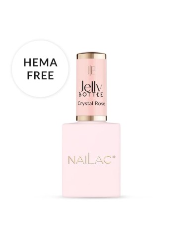 Gel Soak Off Jelly Bottle Crystal Rose NaiLac 10ml