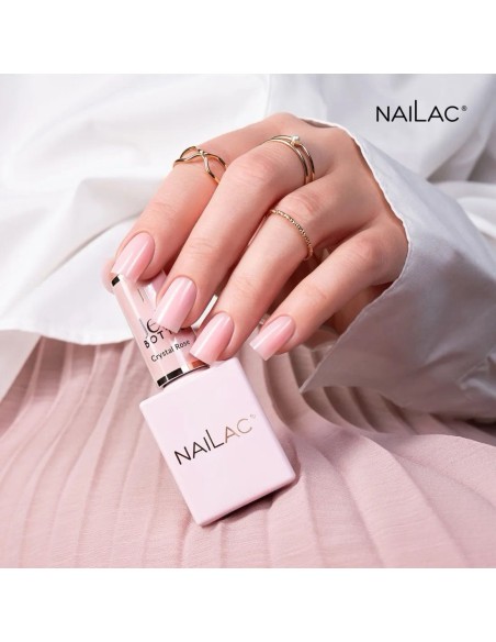 Gel Soak Off Jelly Bottle Crystal Rose NaiLac 10ml