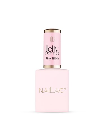 Gel Soak Off Jelly Bottle Pink Elixir NaiLac 10ml