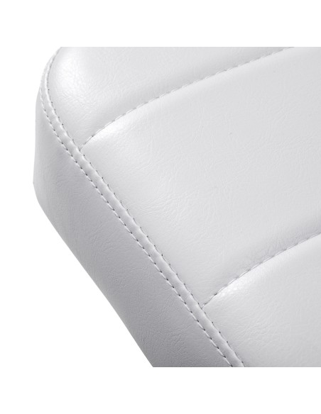 Sgabello cosmetico Giovanni Y08 bianco