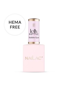 Gel Soak OFF Jelly Bottle Bubble Gum NaiLac 10ml