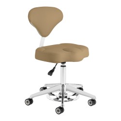Sgabello cosmetico Azzurro 156-F bump-up beige (caffè...