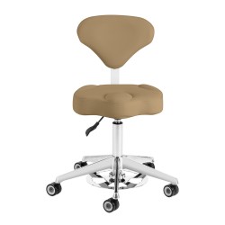 Sgabello cosmetico Azzurro 156-F bump-up beige (caffè... 2