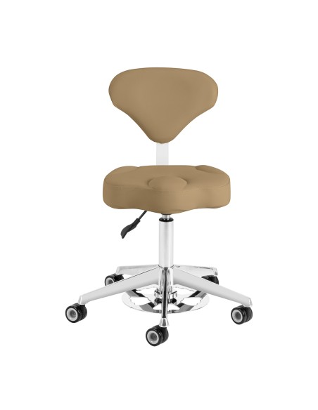 Sgabello cosmetico Azzurro 156-F bump-up beige (caffè chiaro)
