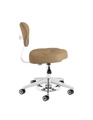 Sgabello cosmetico Azzurro 156-F bump-up beige...