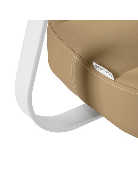Sgabello cosmetico Azzurro 156-F bump-up beige (caffè chiaro)
