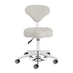 Sgabello cosmetico Azzurro 156-F bump-up grigio 2