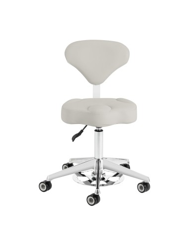 Sgabello cosmetico Azzurro 156-F bump-up grigio