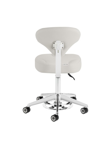 Sgabello cosmetico Azzurro 156-F bump-up grigio