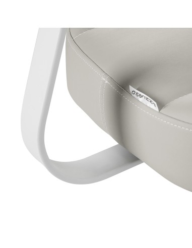 Sgabello cosmetico Azzurro 156-F bump-up grigio