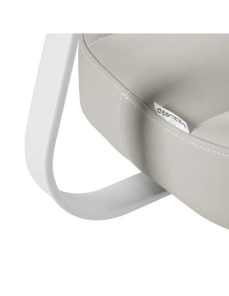 Sgabello cosmetico Azzurro 156-F bump-up grigio