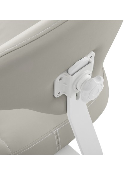Sgabello cosmetico Azzurro 156-F bump-up grigio