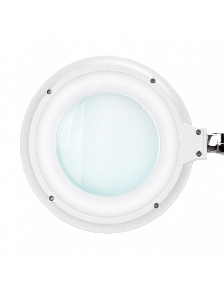 Lampada con lente d'ingrandimento Elegante 6031, 60 LED SMD 3D con treppiede e regolazione dell'intensità luminosa