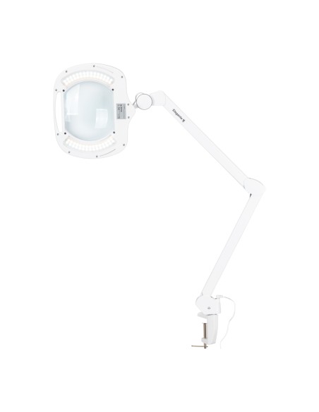Lampada con lente d'ingrandimento Elegante 6030 con 60 LED SMD da appoggio, intensità luminosa regolabile