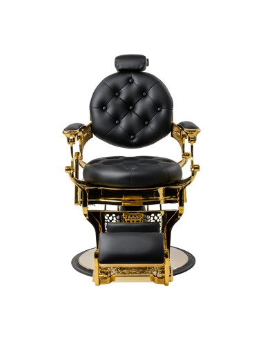 Barber chair Gabbiano Niccolo nero con...