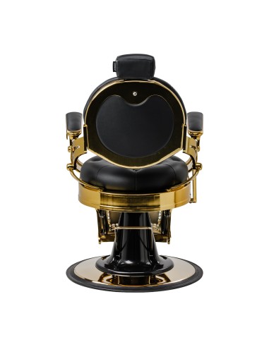 Barber chair Gabbiano Niccolo nero con...