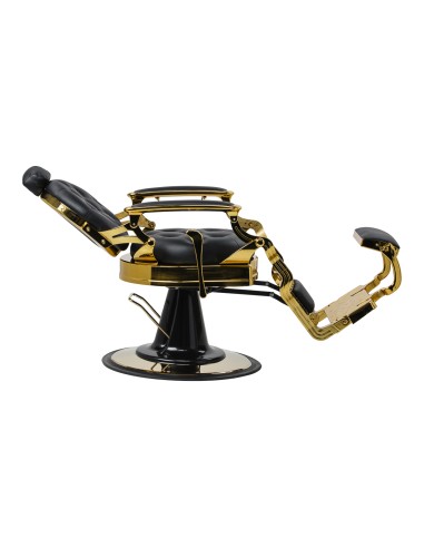 Barber chair Gabbiano Niccolo nero con...