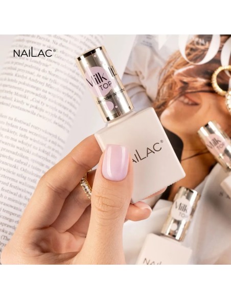 Top Coat Lavander Matcha Milk it! NaiLac 10ml